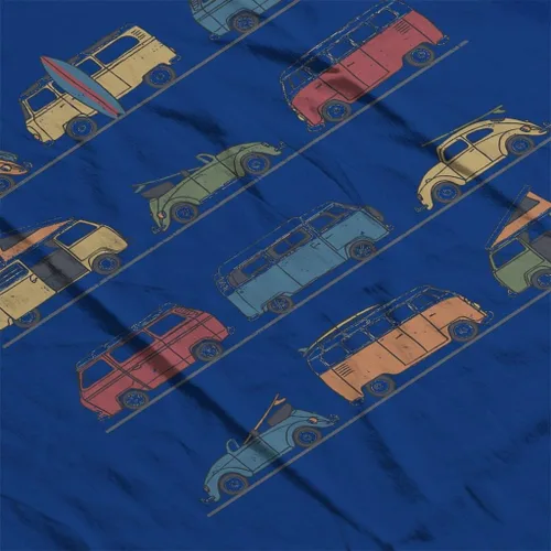 Miniatura 5 de Volkswagen Vans and Beetles - Camiseta para mujer