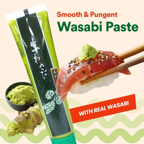 Miniatura 3 de Wasabi-O Pasta de wasabi premium en tubo, 1.52 onzas