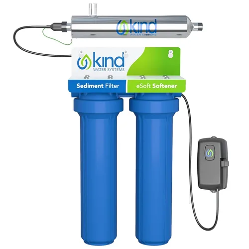 Miniatura 7 de Kind Water Systems - Alternativa al suavizante de agua sin sal para toda la casa - Filtra la suciedad, la arena y los escombros - Protege