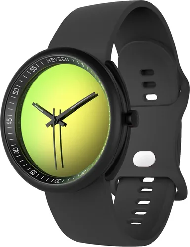 HEYSEN Japanese Quartz Movement Watches for Women-Unisex Fashion Gifts Couples Watches-Avant-Garde INS Style Ultra-Thin Simple and Cool Waterproof