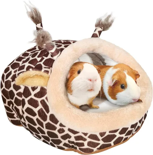 Miniatura 8 de LEFTSTARER Cama y Escondite para Conejo y Rata para Hurón, Erizo, Dormir y Ocultarse, Accesorios de Jaula de Juguetes para Pequeños Animales
