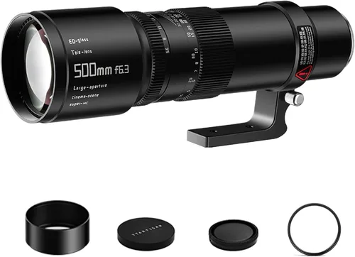 TTArtisan 19.685 in F6.3 X-Mount para Fuji X, Super Telefoto Manual Focal Lente para Fuji X-Mount Cámaras X-T30 X-T3 X-T4 X-T5 X-T100 X-T200 X-T30