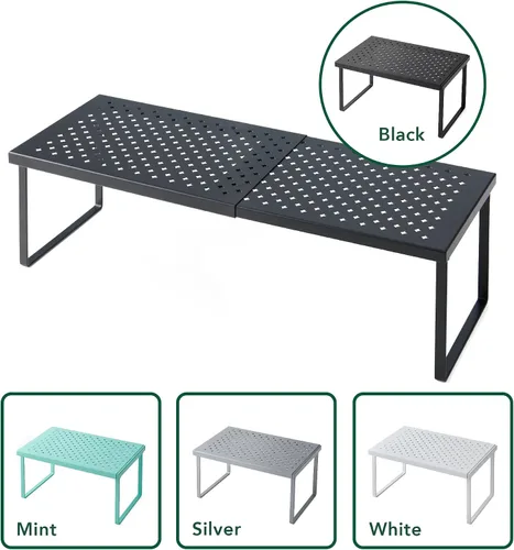Miniatura 6 de Nifty - Estante extensible ajustable, color negro