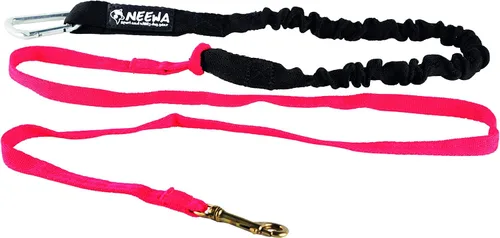 Neewa Línea de remolcador de carreras con cuerda elástica (6.6 ft (6.5 pies) - 1 perro, rojo)