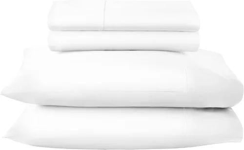 Miniatura 11 de Sábanas de algodón 100% orgánico tamaño King - Sábanas de cama orgánicas certificadas GOTS con bolsillo profundo, 500 hilos y tejido satén acogedor
