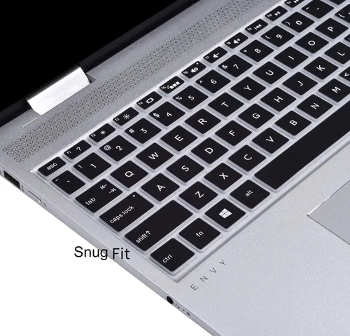 Miniatura 3 de Cubierta de teclado para portátil HP 15.6 15-dw 15-dy 15-da/db 15-ef 15-bs/bw 15-dy5033dx dy5073dx dy2073dx dy5399nr dy5599nr 15-dw4047nr Negro