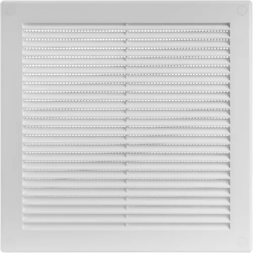 Miniatura 14 de Vent Systems 3 x 3 pulgadas (dimensiones de apertura) - Cubierta de ventilación de plástico blanco Soffit - Rejilla de ventilación cuadrada plana