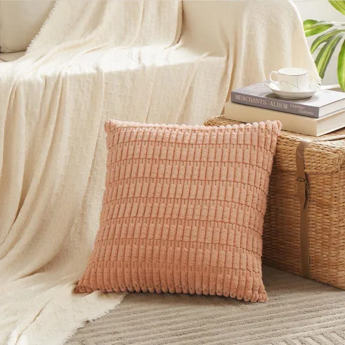 Miniatura 24 de Fancy Homi - Fundas decorativas para cojines, 18 x 18 pulgadas, para sala, sofá o cama, decoración rural, estilo bohemio, funda de cojín cuadrada