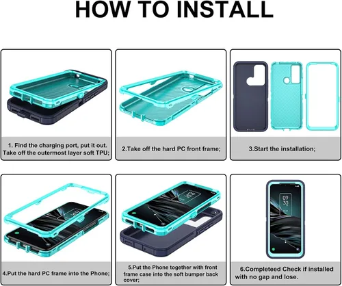 Miniatura 7 de Asuwish Funda de teléfono para Samsung Galaxy S22 Ultra 5G con protector de pantalla de vidrio templado y cubierta para celda, híbrida a prueba