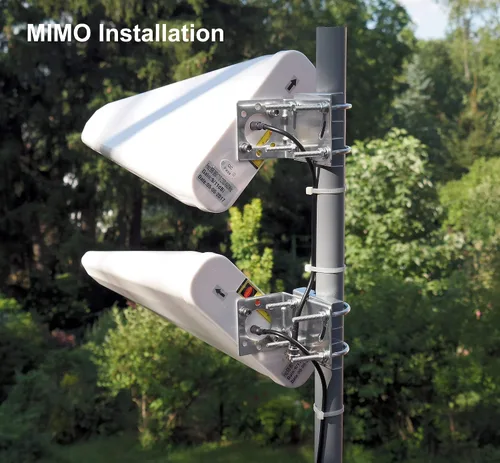 Miniatura 6 de Proxicast Banda ultra ancha de 9/11 dBi de alta ganancia 4G / 5G / CBRS/WiFi/Banda de seguridad pública Antena Yagi direccional LPDA para exteriores