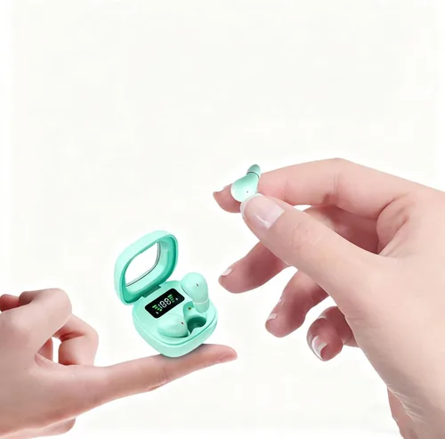 Miniatura 7 de Xmenha Auriculares invisibles Bluetooth más pequeños discretos, pequeños oídos pequeños, inalámbricos, con Bluetooth, pequeños, invisibles, ocultos
