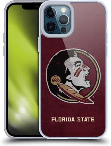 Miniatura 50 de Head Case Designs Funda de gel suave FSU Seminoles de la Universidad Estatal de Florida con licencia oficial compatible con Apple iPhone 13 Pro Max