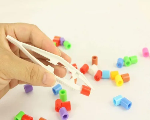 Miniatura 7 de ZHONGJIUYUAN 50 unidades de clip de plástico para fusibles cuentas, cuentas de fusible de Hama/perlas de hierro y joyería accesorios pinzas