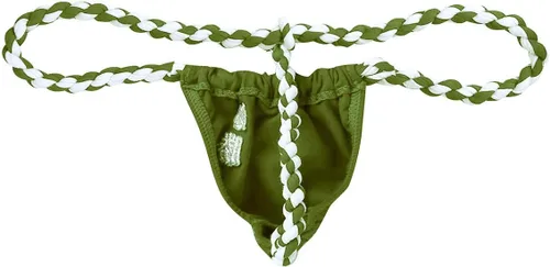 Miniatura 4 de Tanga de tanga sexy para hombre, con bordado japonés, para lucha, mini bikini