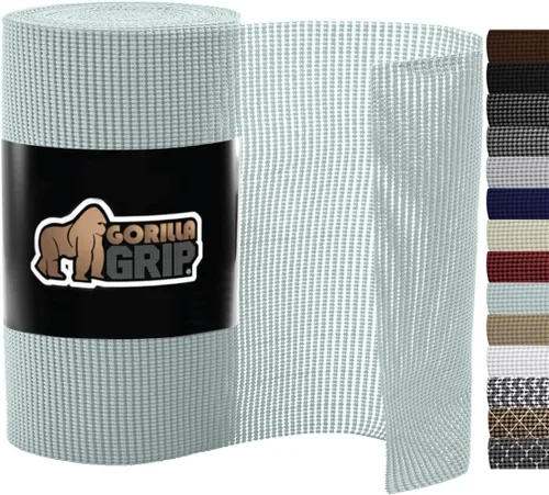 Miniatura 25 de GORILLA GRIP powerGRIP - Forro para cajones y estantes de gabinete, agarre fuerte y resistente, forros no adhesivos para proteger gabinetes