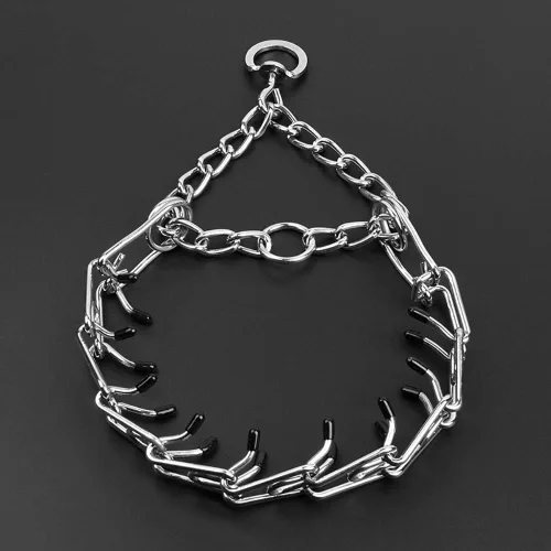 Miniatura 2 de Love Dream Collar de entrenamiento para perros, collar de metal para perro con puntas cómodas, collar de entrenamiento ajustable para mascotas