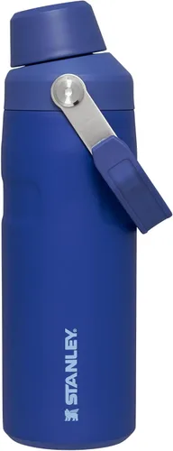 Miniatura 75 de Stanley IceFlow - Botella de agua de flujo rápido, tapa de boquilla en ángulo, ligera y a prueba de fugas para viajes y deportes, acero inoxidable
