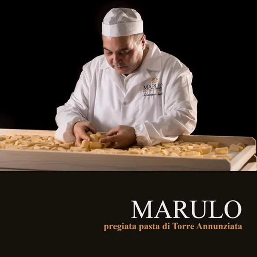 Miniatura 5 de Marulo Pasta orgánica italiana Paccheri, USDA Organic (1 paquete x 1.1 lb) - Pasta artesanal tradicional de bronce troquelada, producto de Campania