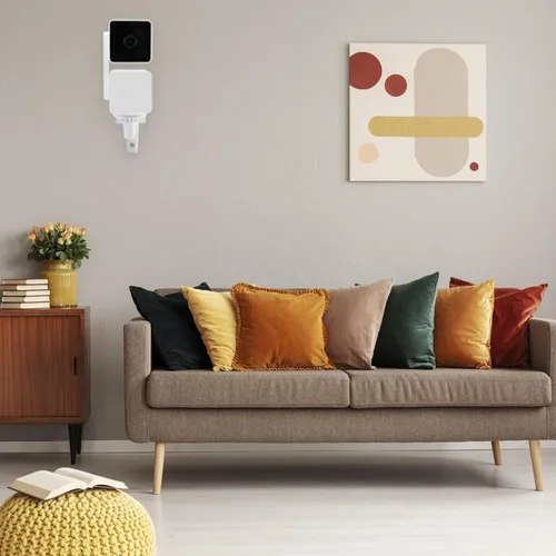 Miniatura 2 de LEFXMOPHY Soporte para WYZE Cam Pan V3 para cámara de pared/techo para interior/exterior Soporte de montaje Base de soporte de inclinación de 180