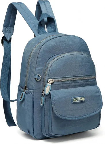 Miniatura 3 de AOTIAN Mini mochilas de nailon para mujer, casual, ligera, pequeña mochila para niñas