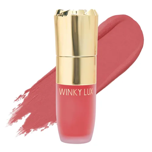Miniatura 15 de Winky Lux Cheeky Rose Liquid Sculpt - Bronceador líquido sin peso de alto pigmento y contorno, mezclable sin esfuerzo, acabado de terciopelo ligero