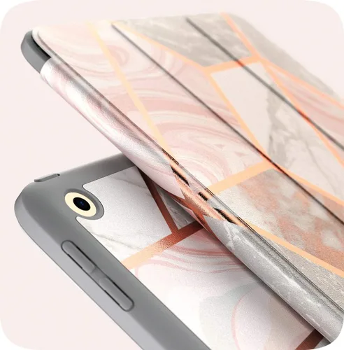 Miniatura 8 de i-Blason Funda para iPad de 6ª generación, iPad 9.7 2018/2017, [protector de pantalla integrado] funda inteligente de cuerpo completo triple [Cosmo]