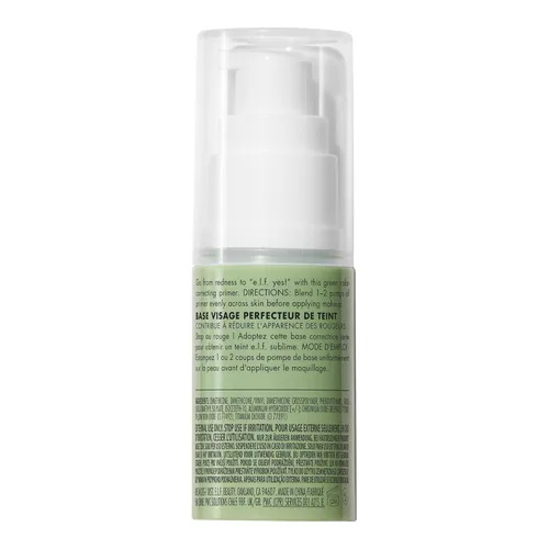 Miniatura 7 de e.l.f. Base facial ajustadora de tono, base de maquillaje para neutralizar tonos de piel desiguales y enrojecimiento, fija el maquillaje para que