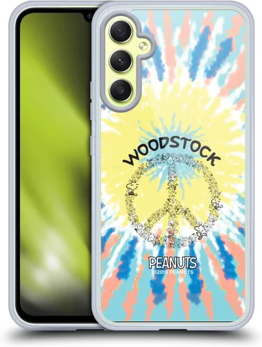 Miniatura 417 de Head Case Designs Funda de gel Woodstock 50th con licencia oficial de Peanuts Snoopy Guitar 1969 [protección de grado militar] compatible