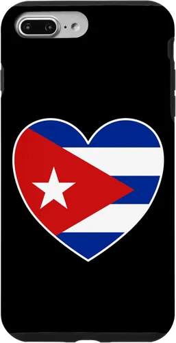 Miniatura 12 de iPhone 13 Pro Max I Heart Cuba - Divertida funda con bandera cubana