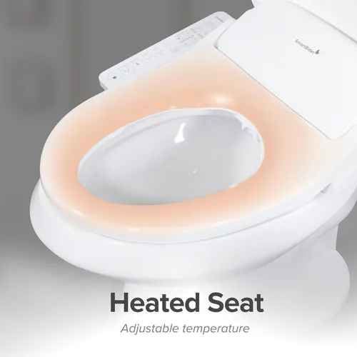 Miniatura 9 de SmartBidet SB-2600 - Asiento para bidé eléctrico con mando a distancia, con calefacción electrónica, secadora de aire caliente y función de lavado