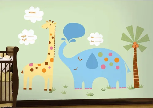 Miniatura 2 de RoomMates RMK2041SLM es a Baby Peel and Stick Giant Wall Stickers