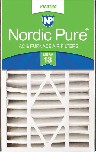 Miniatura 12 de Nordic Pure 16 x 25 x 5 (tamaño real: 15 5/8 x 24 1/8 x 4 7/8) Filtro de aire Air Bear Merv 8 de repuesto para reducción de olores de carbono puro