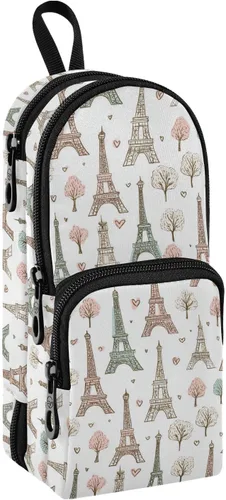 Miniatura 15 de Bolsa de lápiz colorida Bolsa de lápices duradera Caja organizadora Casos de papelería Estuche para lápices Estuche de pluma Colorido