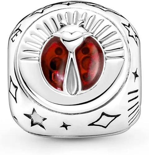 Miniatura 2 de Charm Pandora 790100C01 tres caras, Plata esterlina