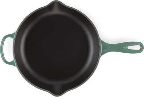 Miniatura 4 de Le Creuset Sartén de hierro fundido esmaltado con mango de hierro, 10.25 pulgadas, Artichaut