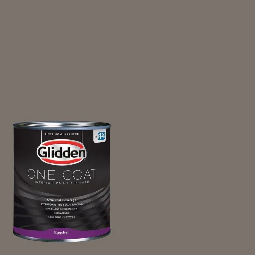 Miniatura 98 de Glidden Pintura Interior + Imprimación: Gris/Plata Antigua, Una Capa, Satinado, 1 Galón