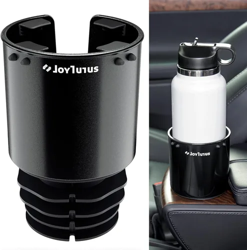JOYTUTUS - Portavasos para automóvil, expansor estable mejorado, tamaño grande con capacidad para vasos, botellas y tazones de 18 a 40 onzas, se
