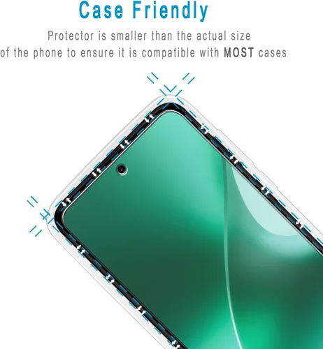 Miniatura 6 de Paquete de 2 protectores de pantalla de vidrio templado diseñados para Motorola Moto G Power 5G (2023), antiarañazos, sin burbujas