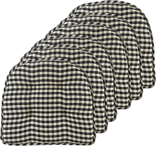 Miniatura 99 de Cojines antideslizantes para silla, ensamblados en Estados Unidos, almohadillas de asiento antideslizantes en forma de U para comedor, cocina