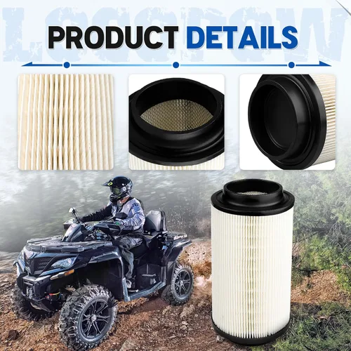 Miniatura 4 de Filtro de aire 7080595 para Polaris Sportsman 335 400 450 500 550 570 600 700 800 850 Scrambler Magnum repuestos de ATV Trail Boss Worker Xpedition