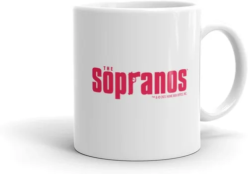 Miniatura 2 de HBO - Taza blanca de The Soprano "Bada Bing", 11 onzas, con licencia