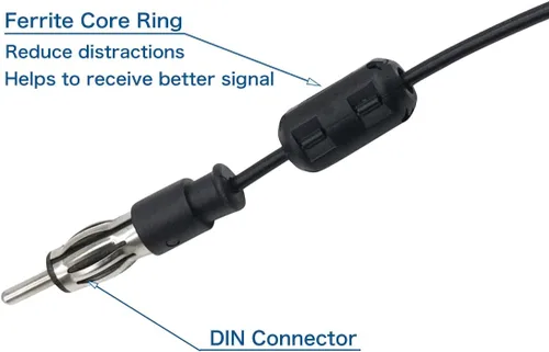 Miniatura 6 de Nuevo AM FM Antena de parabrisas oculto coche radio camión Fácil de instalar Clear Signal Boost
