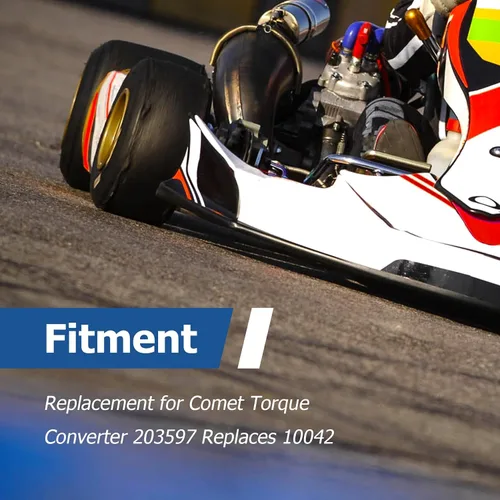 Miniatura 2 de WFLNHB Go Kart - Correa de transmisión de 37 x 98 pulgadas para convertidor de par 203597, sustituye a 10042 (1)
