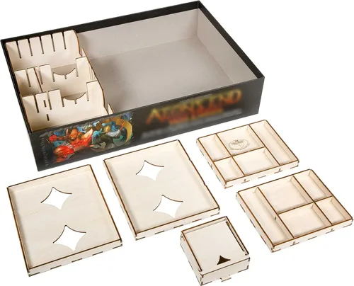 Miniatura 4 de The Broken Token Organizador de juegos - Aeon's End: Legacy - Organizador de juegos compatible, caja de almacenamiento de madera para juegos de mesa