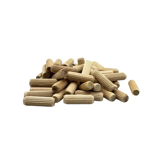 Miniatura 16 de 3/8" x 1 1/2" - Paquete de 500 pasadores de madera - Secados al horno, estriados y biselados (3/8" x 1 1/2", 500 unidades)