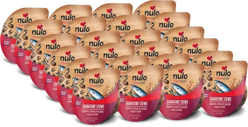 Miniatura 13 de Nulo Freestyle Comida Húmeda para Gatos y Gatitos Estofado Signature, Complemento Alimenticio Premium Totalmente Natural Sin Cereales para Gatos Sin