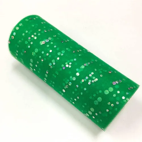 Miniatura 51 de Rollo de tul con lentejuelas con purpurina, decoración de boda, suministros de organza para fiestas de cumpleaños, carrete de tela, vestido tutú