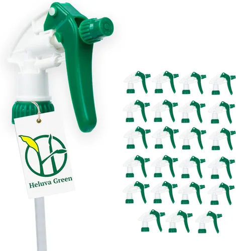 Miniatura 12 de Heluva Green Reemplazo de boquilla de botella de aerosol, solo tapas de botella - Disparadores de boquilla de rociador para soluciones de limpieza