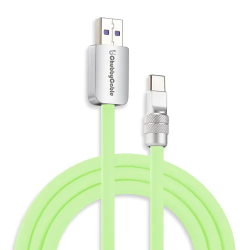 Miniatura 40 de chubbycable Chubby 2.0 USB C 240W Cable de carga rápida de silicona suave y duradero, cable de carga extra grueso compatible con iPhone 17-15 Series
