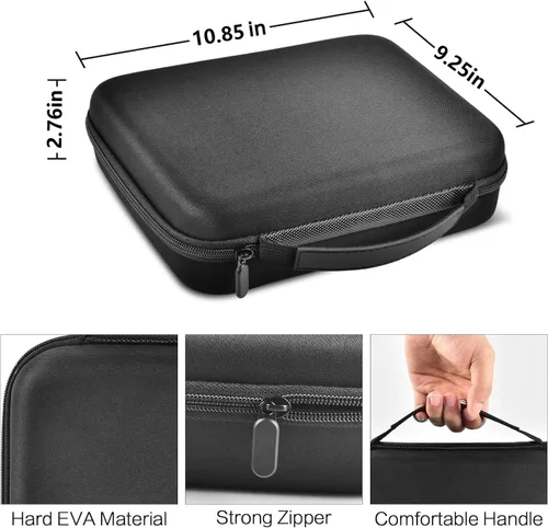 Miniatura 3 de Funda compatible con Philips para Norelco Multigroom Series 7000 5000 Kit de aseo para hombre con recortadora MG7750/49 MG7910/49 MG9510/60. Soporte